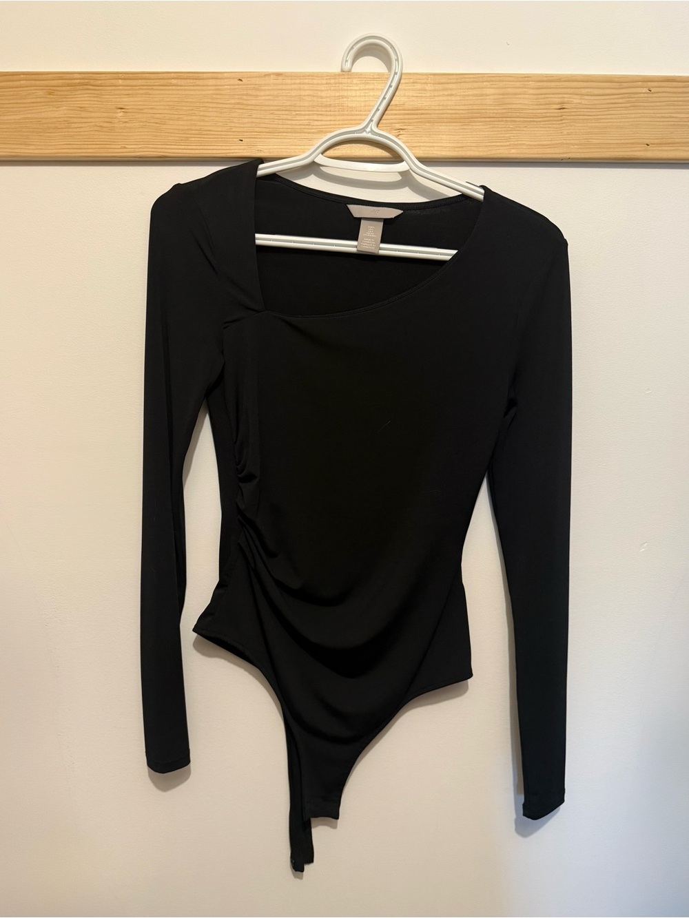 H&M Black Long-Sleeve Bodysuit